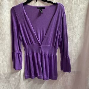 Large purple shirt
